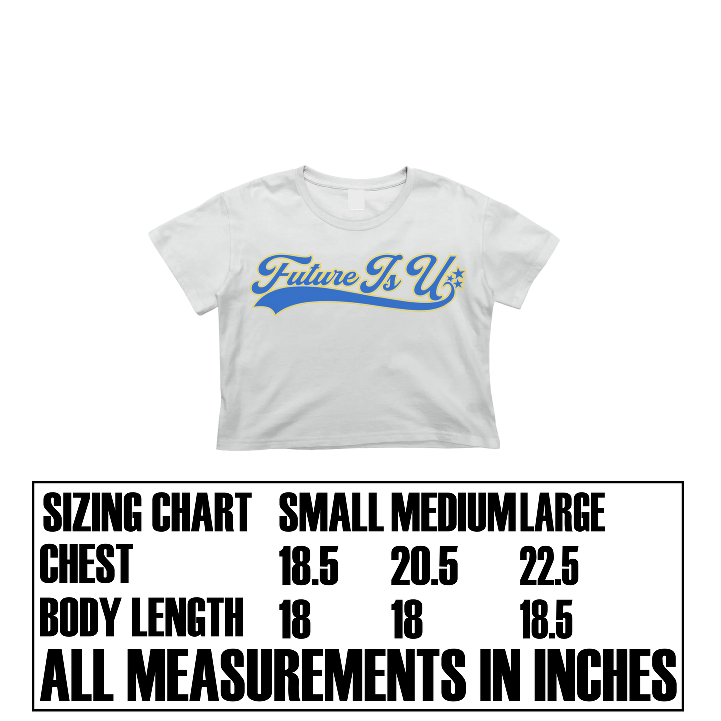 Ballpark Crop top White