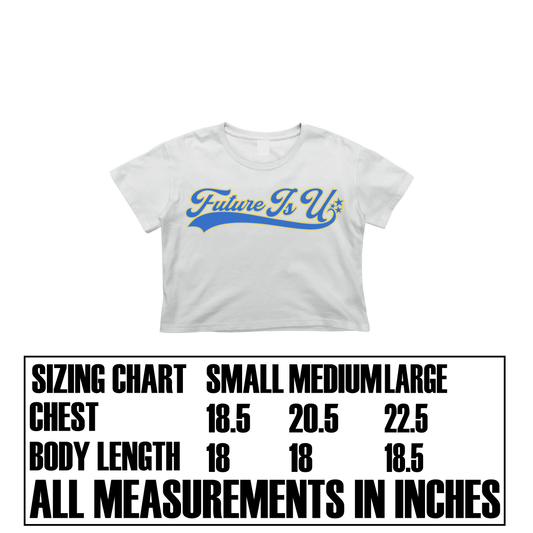 Ballpark Crop top White